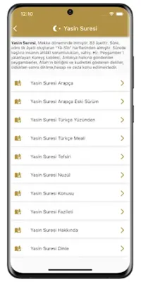 Yasin Suresi android App screenshot 3